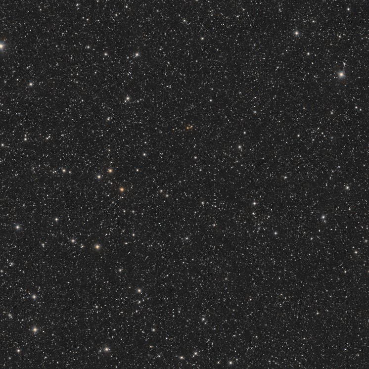 A four-degree infrared field from the DESI Legacy Imaging Surveys, dense with sources.
